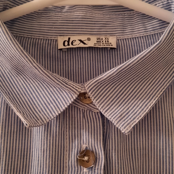 Dex Embroidered Button Down Shirt - Picture 3 of 5
